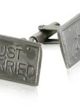 Just Married cufflinks