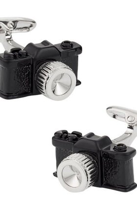Black Camera Cufflinks