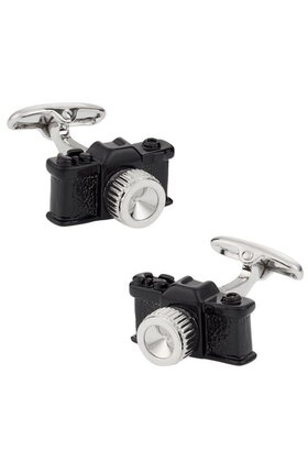 Black Camera Cufflinks