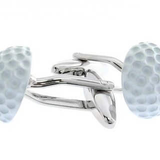 White Golf Ball Cufflinks