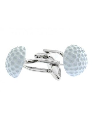 White Golf Ball Cufflinks