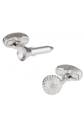 Golf Ball And Tee Cufflinks