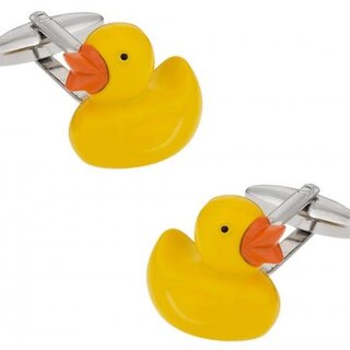 Rubber Ducky Cufflinks