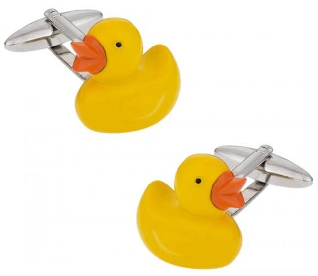 Rubber Ducky Cufflinks