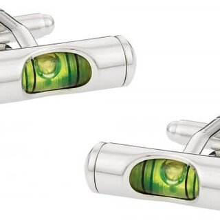 Liquid Level Carpenter Cufflinks