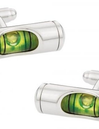 Liquid Level Carpenter Cufflinks