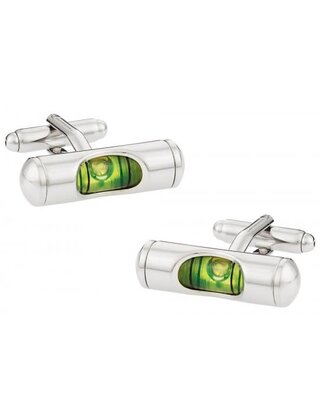 Liquid Level Carpenter Cufflinks