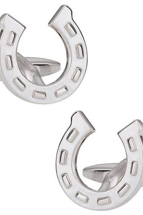Horseshoe Cufflinks - Good Luck
