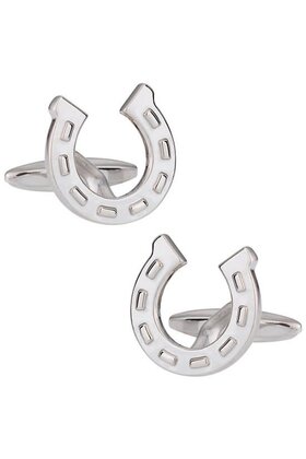Horseshoe Cufflinks - Good Luck