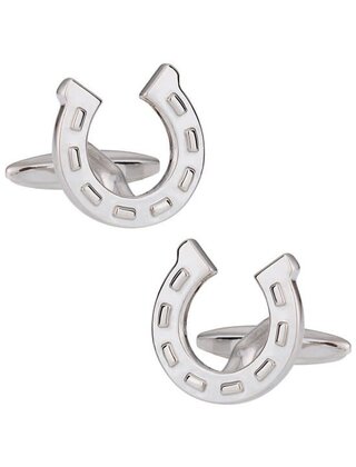 Horseshoe Cufflinks - Good Luck
