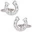 Horseshoe Cufflinks - Good Luck