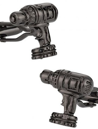 Handyman Gift Idea - Drill Cufflinks