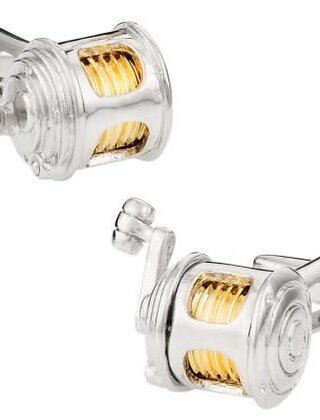 Fishing Reel Cufflinks