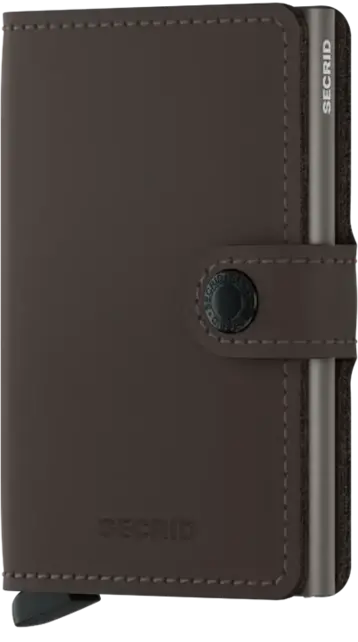 SECRID - Miniwallet - Matte Truffle