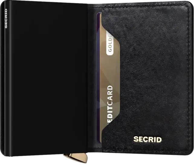 SECRID - Slimwallet - Emboss - Diamond Black