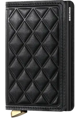 SECRID - Slimwallet - Emboss - Diamond Black