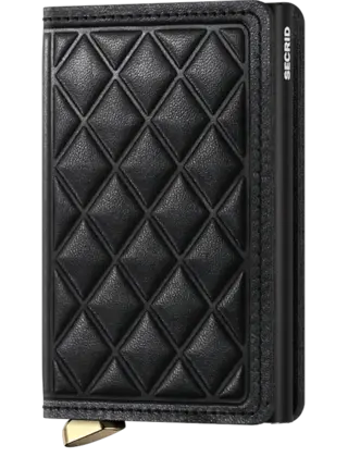 SECRID - Slimwallet - Emboss - Diamond Black