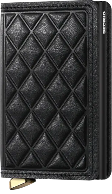 SECRID - Slimwallet - Emboss - Diamond Black