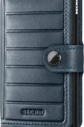 SECRID - Miniwallet - Emboss Lines - Teal