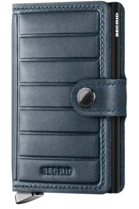 SECRID - Miniwallet - Emboss Lines - Teal