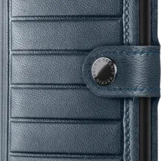 SECRID - Miniwallet - Emboss Lines - Teal
