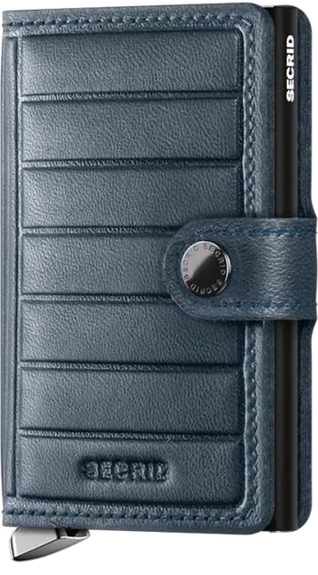 SECRID - Miniwallet - Emboss Lines - Teal
