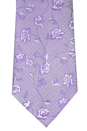 Knotz Poly/Silk Woven Tie - 3 1/8" - Lilac