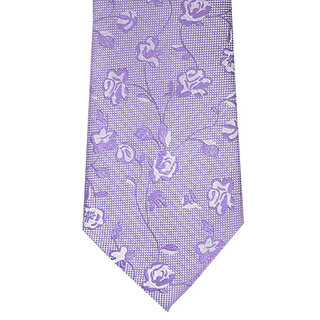 Knotz Poly/Silk Woven Tie - 3 1/8" - Lilac