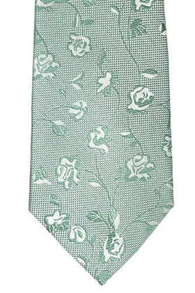 Knotz Poly/Silk Woven Tie - 3 1/8" - Mint Green