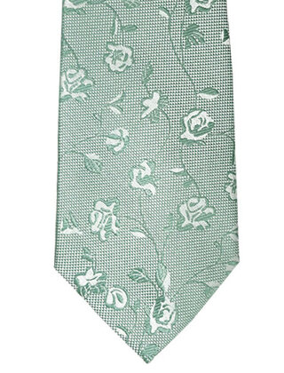 Knotz Poly/Silk Woven Tie - 3 1/8" - Mint Green