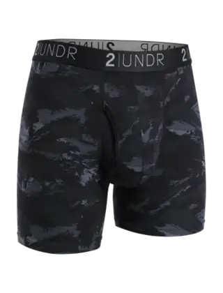 2UNDR SWING SHIFT Boxer Brief - Black Storm