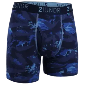 2UNDR SWING SHIFT Boxer Brief - Blue Storm