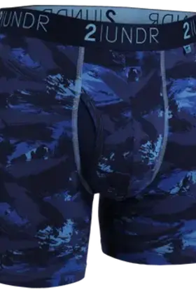 2UNDR SWING SHIFT Boxer Brief - Blue Storm