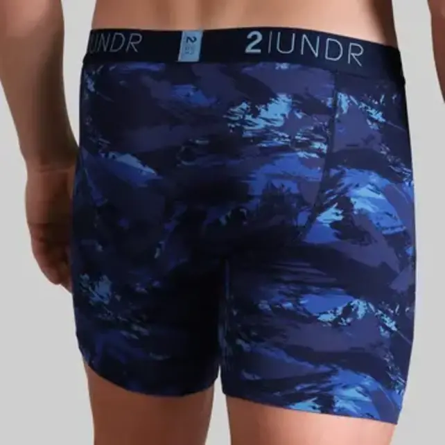 2UNDR SWING SHIFT Boxer Brief - Blue Storm