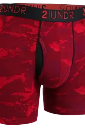 2UNDR SWING SHIFT Boxer Brief - Red Storm