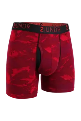 2UNDR SWING SHIFT Boxer Brief - Red Storm