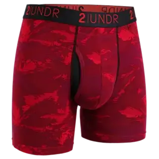 2UNDR SWING SHIFT Boxer Brief - Red Storm