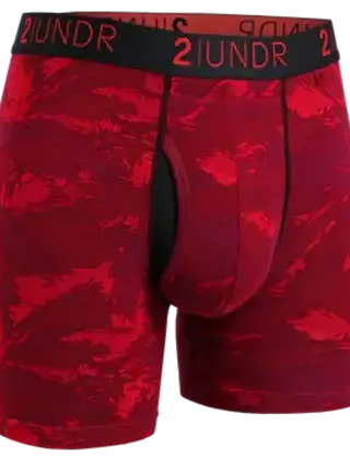 2UNDR SWING SHIFT Boxer Brief - Red Storm