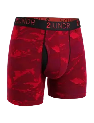 2UNDR SWING SHIFT Boxer Brief - Red Storm