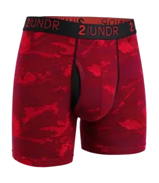 2UNDR 2UNDR SWING SHIFT Boxer Brief - Red Storm