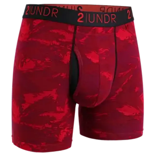 2UNDR SWING SHIFT Boxer Brief - Red Storm