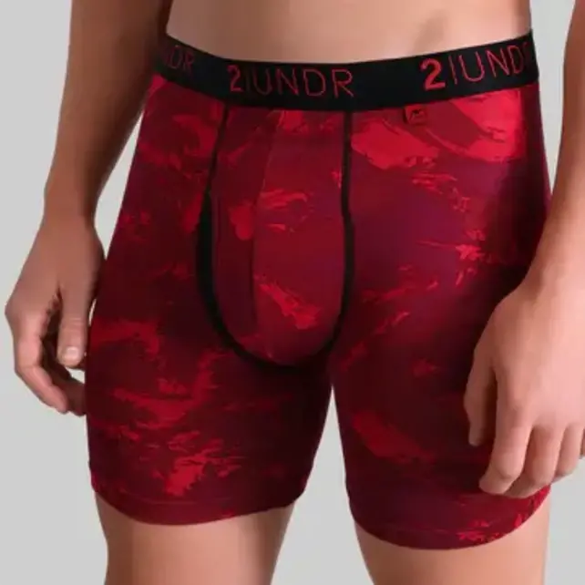 2UNDR SWING SHIFT Boxer Brief - Red Storm