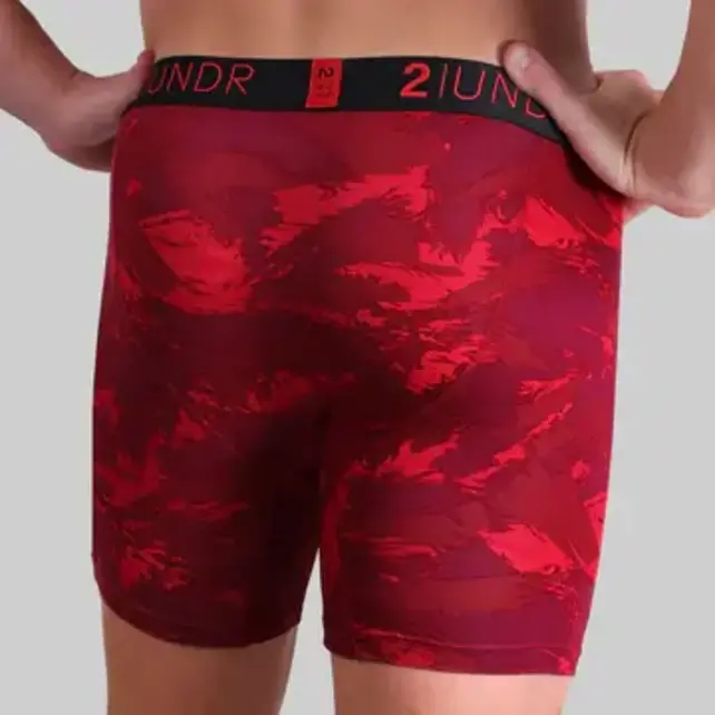 2UNDR SWING SHIFT Boxer Brief - Red Storm