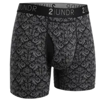 2UNDR SWING SHIFT Boxer Brief - Rococo Black