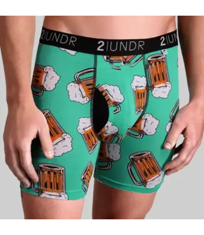 2UNDR 2UNDR SWING SHIFT Boxer Brief - Beer Break