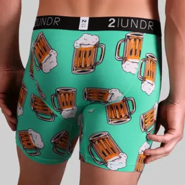 2UNDR SWING SHIFT Boxer Brief - Beer Break 2UNDR SWING SHIFT Boxer Brief - Beer Break