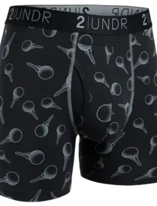 2UNDR SWING SHIFT Boxer Brief - Black Tees