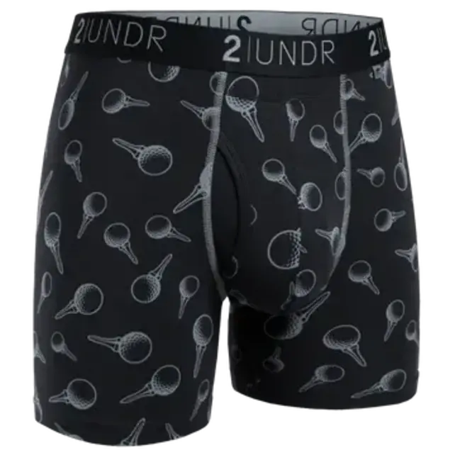 2UNDR SWING SHIFT Boxer Brief - Black Tees