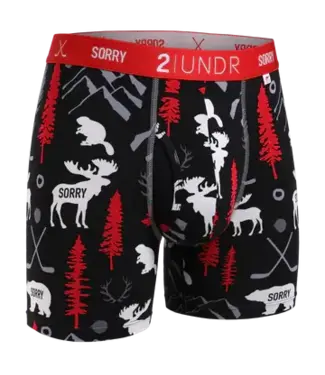 2UNDR 2UNDR SWING SHIFT Boxer Brief - Sorry Eh