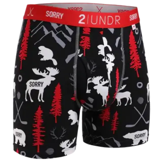 2UNDR SWING SHIFT Boxer Brief - Sorry Eh 2UNDR SWING SHIFT Boxer Brief - Sorry Eh